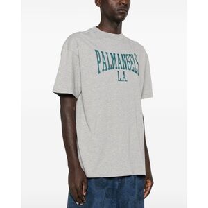 Palm Angels Gray T-Shirt for Men